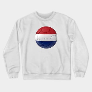 Netherlands Soccer Ball – Proud Football Fans Gift Crewneck Sweatshirt